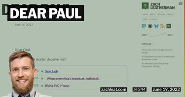 Dear Paul