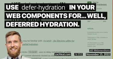 OpenGraph image for zachleat.com/web/defer-hydration/