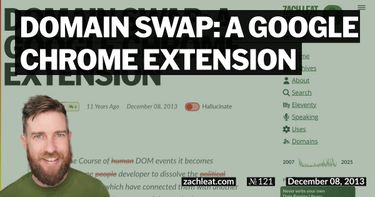 Domain Swap: A Google Chrome Extension