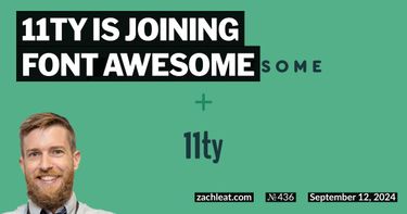 11ty is Joining Font Awesome