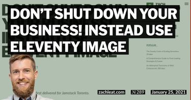 Don’t Shut Down Your Business! Instead Use Eleventy Image