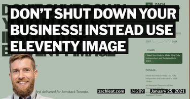 Don’t Shut Down Your Business! Instead Use Eleventy Image