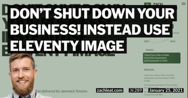 Don’t Shut Down Your Business! Instead Use Eleventy Image