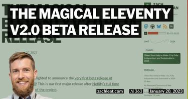 The Magical Eleventy v2.0 Beta Release