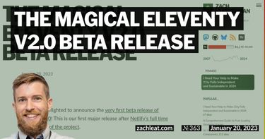 The Magical Eleventy v2.0 Beta Release
