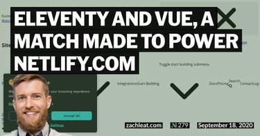 Eleventy and Vue, a match made to power Netlify.com