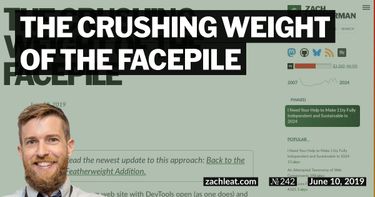 The Crushing Weight of the Facepile