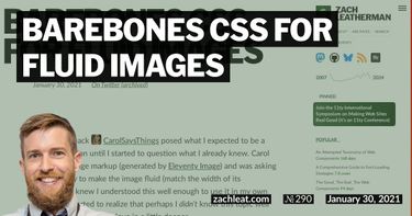 Barebones CSS for Fluid Images