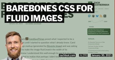 Barebones CSS for Fluid Images