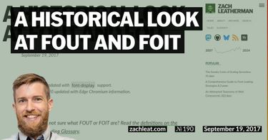 A Historical Look at FOUT and FOIT