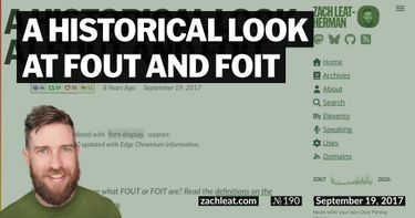 A Historical Look at FOUT and FOIT