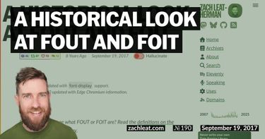 A Historical Look at FOUT and FOIT