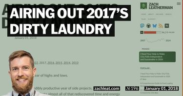 Airing Out 2017’s Dirty Laundry