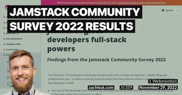 OpenGraph image for https://www.zachleat.com/web/jamstack-community-survey-2022/