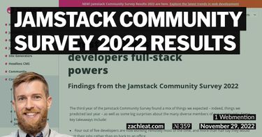 OpenGraph image for https://www.zachleat.com/web/jamstack-community-survey-2022/