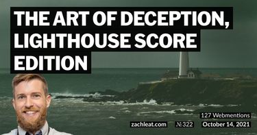 OpenGraph image for https://www.zachleat.com/web/lighthouse-deception/