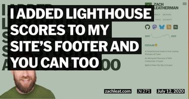 OpenGraph image for https://www.zachleat.com/web/lighthouse-in-footer/