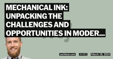 Mechanical Ink: Unpacking the Challenges and Opportunities in Modern Web Development