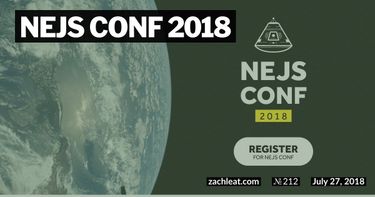 NEJS CONF 2018