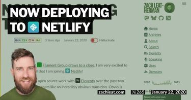 Now Deploying to Netlify