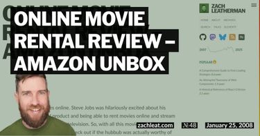 Online Movie Rental Review &#8211; Amazon Unbox