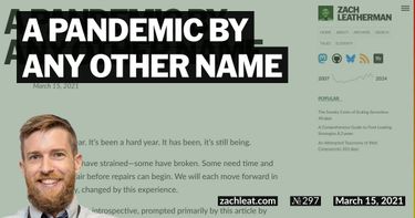 A Pandemic By Any Other Name