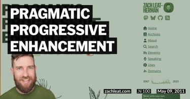 Pragmatic Progressive Enhancement