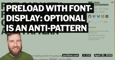 OpenGraph image for zachleat.com/web/preload-font-display-optional/