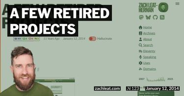 A Few Retired Projects