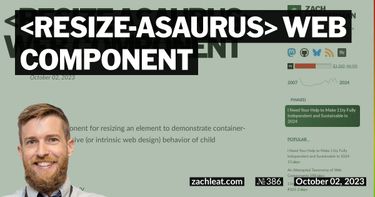 resize-asaurus Web Component