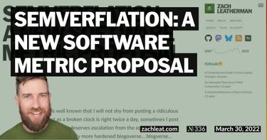 Semverflation: a new software metric proposal