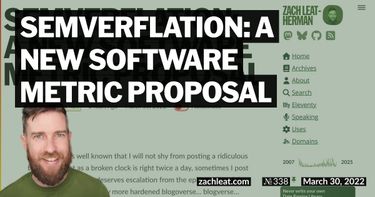 Semverflation: a new software metric proposal