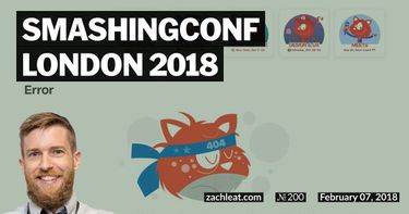 SmashingConf London 2018