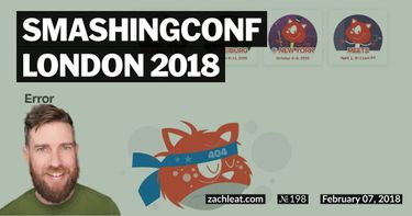 SmashingConf London 2018