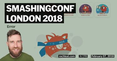 SmashingConf London 2018