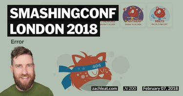 SmashingConf London 2018