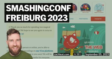 SmashingConf Freiburg 2023