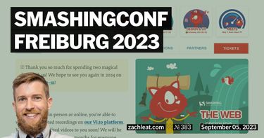 SmashingConf Freiburg 2023