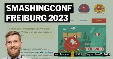 SmashingConf Freiburg 2023
