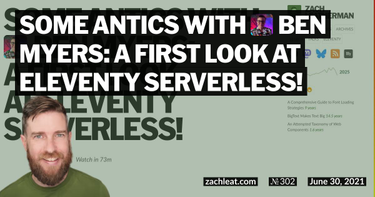 OpenGraph image for zachleat.com/web/some-antics-eleventy-serverless/