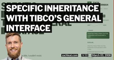 Specific Inheritance with TIBCO&#8217;s General Interface