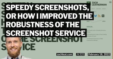 Speedy Screenshots, or How I Improved the Robustness of the Screenshot Service