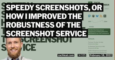 Speedy Screenshots, or How I Improved the Robustness of the Screenshot Service