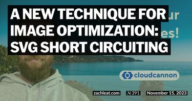 A New Technique for Image Optimization: SVG Short Circuiting