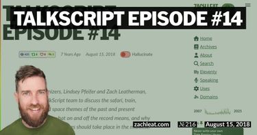 TalkScript Episode #14