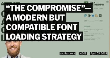 “The Compromise”—a Modern but Compatible Font Loading Strategy