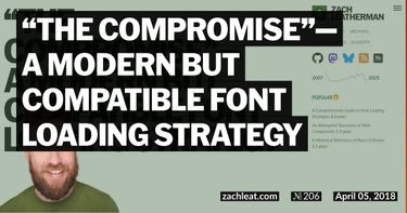 “The Compromise”—a Modern but Compatible Font Loading Strategy