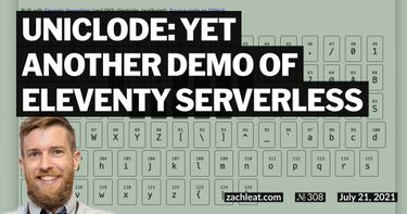 Uniclode: yet another demo of Eleventy Serverless