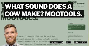 What Sound Does a Cow Make?  MooTools.