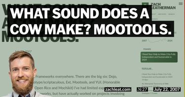 What Sound Does a Cow Make?  MooTools.